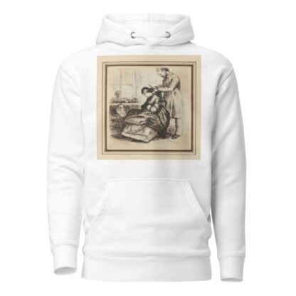 A head of hair for sale by John Everett Millais Hoodie