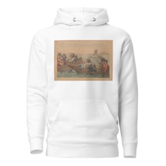 Pleasures of boating by Thomas Rowlandson Hoodie