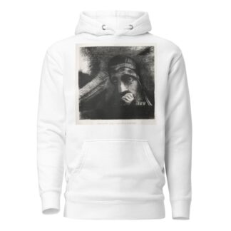 In My Dream I Saw in the Sky a Face of Mystery by Odilon Redon Hoodie