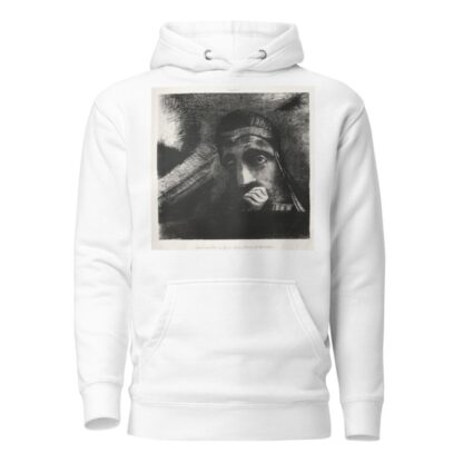 In My Dream I Saw in the Sky a Face of Mystery by Odilon Redon Hoodie
