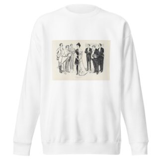 Summer and Winter by Charles Dana Gibson Sweatshirt