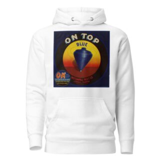 On Top Brand – Blue Label Citrus Label by Anonymous Hoodie