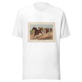 A sure horse for the first money by John Cameron T-Shirt