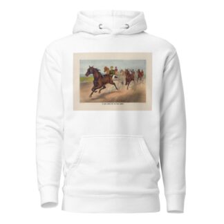 A sure horse for the first money by John Cameron Hoodie