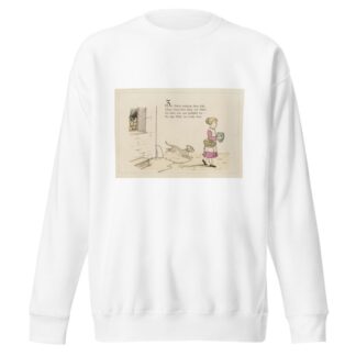 Die brave Berta und die böse Lina Pl.03 by Lothar Meggendorfer Sweatshirt