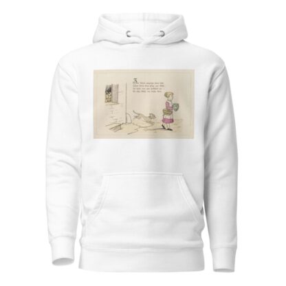 Die brave Berta und die böse Lina Pl.03 by Lothar Meggendorfer Hoodie