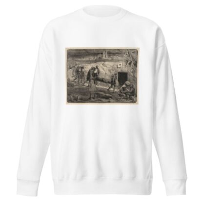 A first aid station by Lucien Jonas Sweatshirt