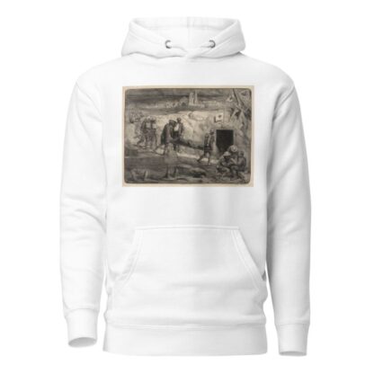 A first aid station by Lucien Jonas Hoodie