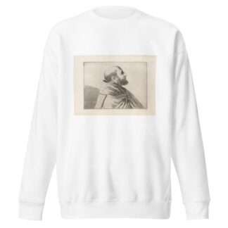 Engravings after Guercino’s Libro dei Disegni Pl.08 by Francesco Curti Sweatshirt