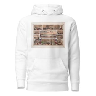 Citizens volunteer hospital corner of Broad St. & Washington Avenue, Philadelphia by James Fuller Queen Hoodie