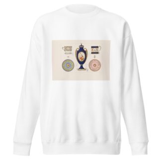 The soft porcelain of Sèvres Pl.02 by Edouard Garnier Sweatshirt