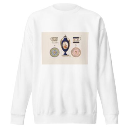 The soft porcelain of Sèvres Pl.02 by Edouard Garnier Sweatshirt