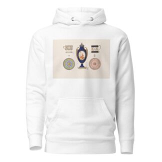 The soft porcelain of Sèvres Pl.02 by Edouard Garnier Hoodie