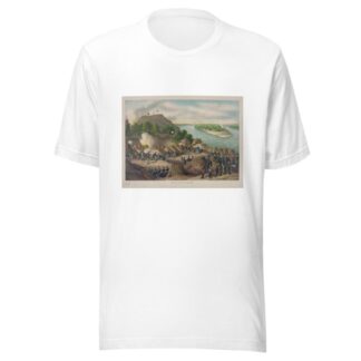 Siege of Vicksburg–13, 15, & 17 Corps, Commanded by Gen. U.S. Grant by Kurz & Allison T-Shirt