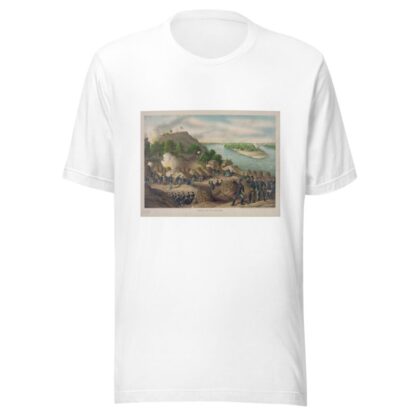 Siege of Vicksburg–13, 15, & 17 Corps, Commanded by Gen. U.S. Grant by Kurz & Allison T-Shirt