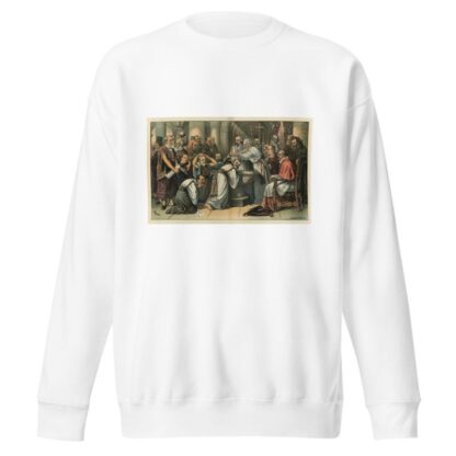 Compulsory baptism by Bernhard Gillam Sweatshirt