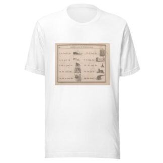 Shoe, Door, Sticks, Gate, Hen, Bell, Curtain, Meeting, Preaching, Plenty by Sherman & Co. T-Shirt