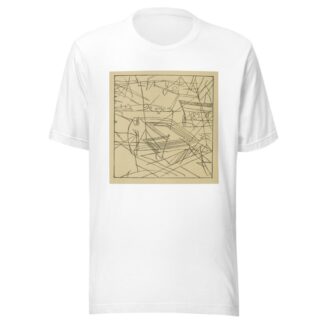 Palimpsest on Fairy rocks, Nova Scotia by Garrick Mallery T-Shirt