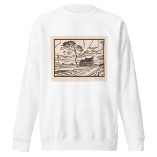 The chapel at the pine tree by Paul Collet Sweatshirt