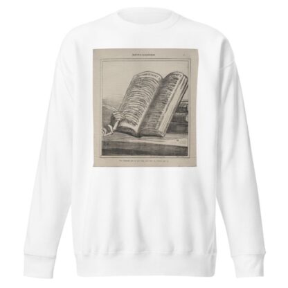 It is not surprising that it is long with so many corrections. by Honoré Daumier Sweatshirt