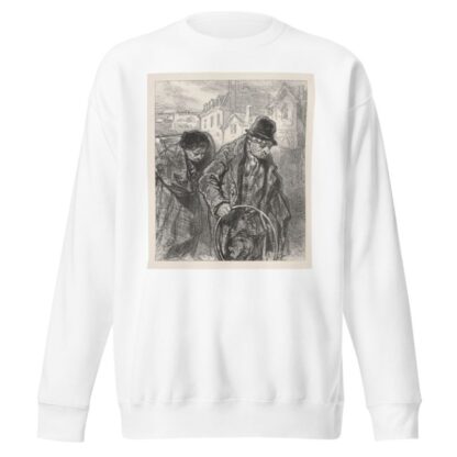 Masks and faces; What is done in the best society. To you the band, to me the sales pitch by Paul Gavarni Sweatshirt
