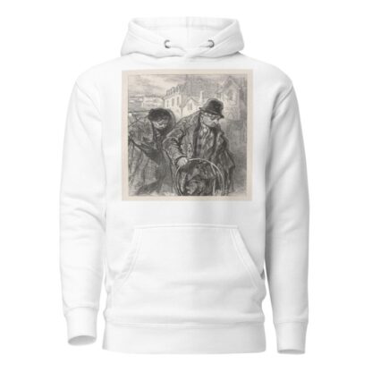 Masks and faces; What is done in the best society. To you the band, to me the sales pitch by Paul Gavarni Hoodie