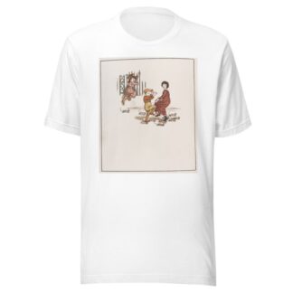 The Pied Piper of Hamelin Pl 13 by Kate Greenaway T-Shirt