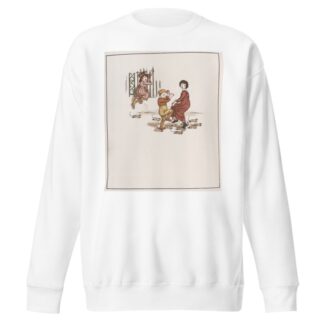 The Pied Piper of Hamelin Pl 13 by Kate Greenaway Sweatshirt