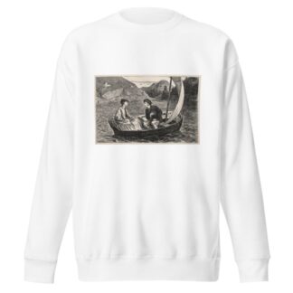 Try for a Tutorship – A Critical Moment by George Du Maurier Sweatshirt