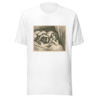 ‘Oh, Granny, your teeth are tremendous in size!’ by Gustave Doré T-Shirt