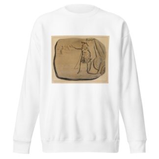 La colère d’Agamemnon by Honoré Daumier Sweatshirt