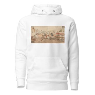 The Summer Room in the Artist’s House at Patna by Sir Charles D'Oyly Hoodie