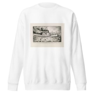 Burning of the Henry Clay near Yonkers; while on her trip from Albany to New York on Wednesday afternoon July 28th 1852 by Currier & Ives. Sweatshirt