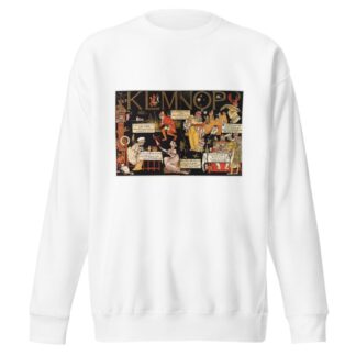 The Absurd A.B.C Pl 4 by Walter Crane Sweatshirt