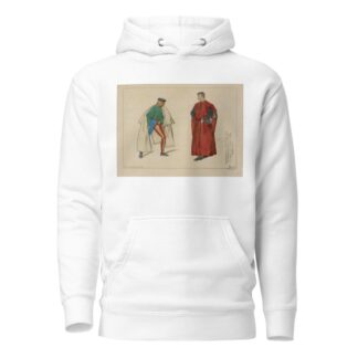 Personnages Venitiens. 1508. Peintures murales du Titien, a la scuola de St. Antoine a Padou. Dessins inédits. by Raphaël Jacquemin Hoodie