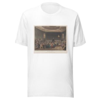 Debating Society, Piccadilly by Thomas Rowlandson T-Shirt