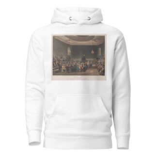 Debating Society, Piccadilly by Thomas Rowlandson Hoodie