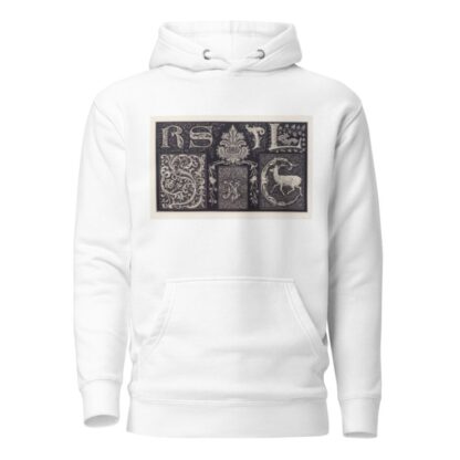 Les petits alphabets du brodeur Pl.12 by Édouard Guichard Hoodie