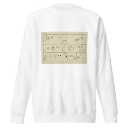 Petroglyphs in Owens Valley, California 5 by Garrick Mallery Sweatshirt