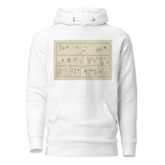 Petroglyphs in Owens Valley, California 5 by Garrick Mallery Hoodie