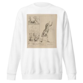 The first charge. Exit in fumo by James Sayers Sweatshirt