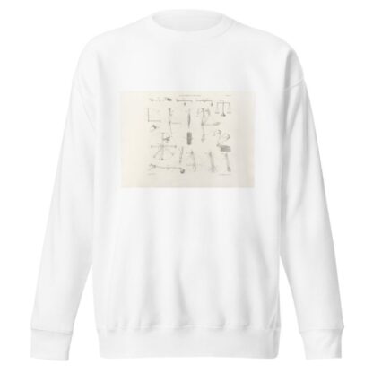 Anatomie du gladiateur combattant Pl.17 by Jean-Galbert Salvage Sweatshirt