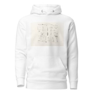 Anatomie du gladiateur combattant Pl.17 by Jean-Galbert Salvage Hoodie