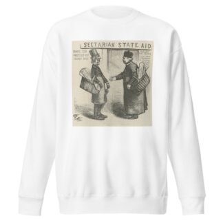 Inmates of glass churches by Thomas Nast Sweatshirt
