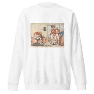 It is Not All Gold That Glitters, – or Volunteers Settling About Pedigree and Precedence by Charles Ansell Sweatshirt