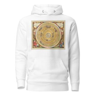 Planisphaerium Ptolemaicum, Sive Machina Orbium Mundi Ex Hypothesi Ptolemaica In Planno Disposita by Andreas Cellarius Hoodie