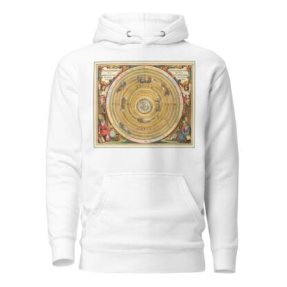 Planisphaerium Ptolemaicum, Sive Machina Orbium Mundi Ex Hypothesi Ptolemaica In Planno Disposita by Andreas Cellarius Hoodie