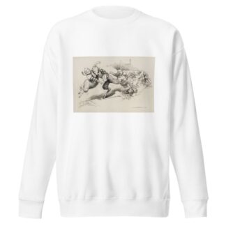 Pan-American as a football game, with the players representing different countries by William Henry Walker Sweatshirt