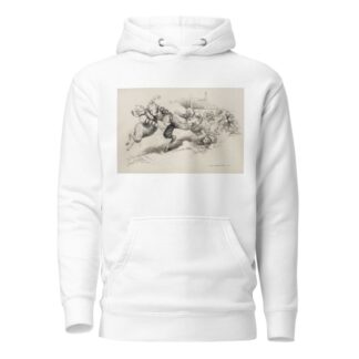 Pan-American as a football game, with the players representing different countries by William Henry Walker Hoodie
