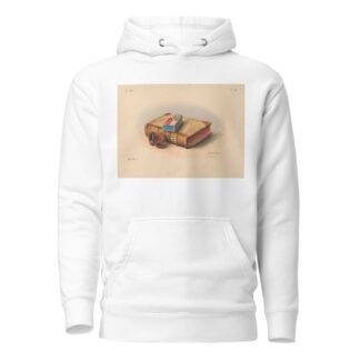 Zátišie s knihou by Ján Thain Hoodie